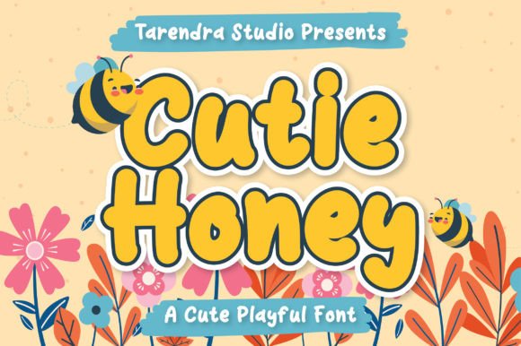 CutieHoney: A Playful Rounded Script Font
