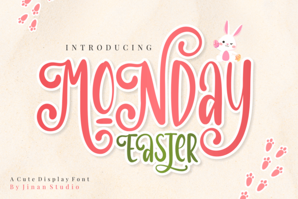 Easter Monday: A Playful Handwritten Font