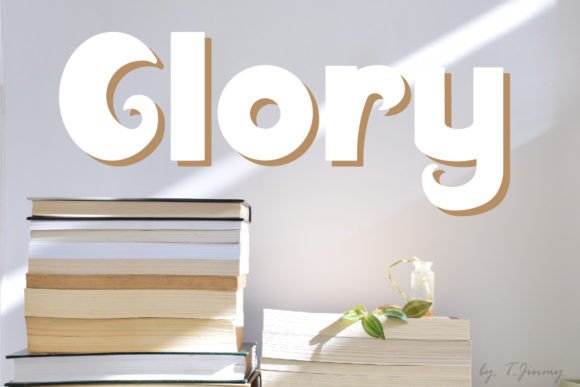 Glory Font: Minimal Style for Bold Designs