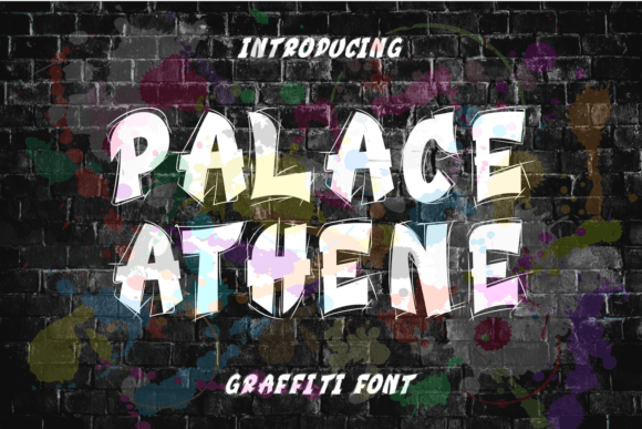 Palace Athene: Whimsical Script for Bold Designs