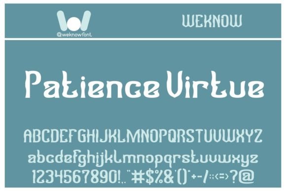 Patience Virtue: Strategic Typography for High-Impact Visual Communication