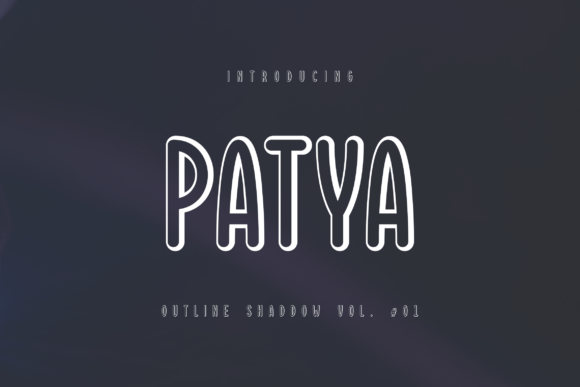 Patya: Redefining Visual Identity Through Bold Geometric Typography