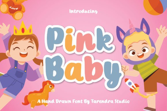 Pink Baby: A Playful Font for Kids