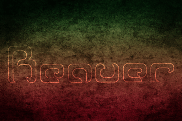 Reaver - Italic: The Horror Display Font