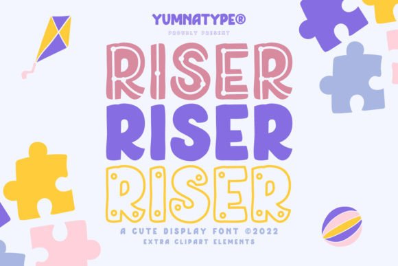 Riser Font: Balancing Warmth, Futurism, and Readability in Display Typography
