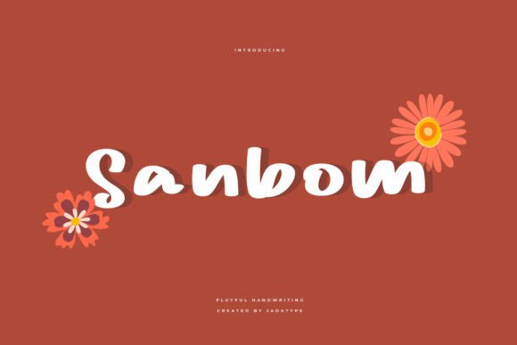 Sanbom: Integrating Playful Handwritten Typography into Professional Design Workflows