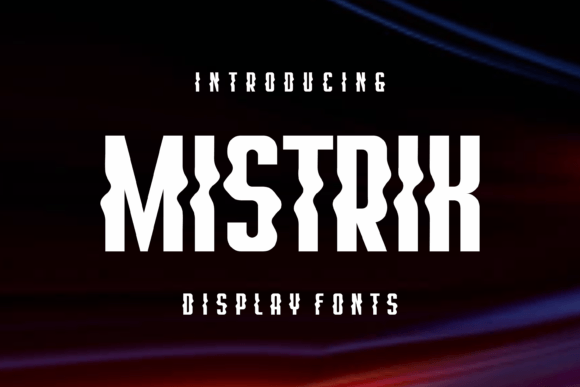 Why Mistrik Is the Wavy Display Font Your Brand Needs Right Now